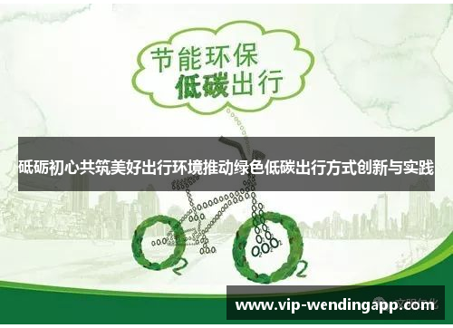 砥砺初心共筑美好出行环境推动绿色低碳出行方式创新与实践 砥砺初心共筑美好出行环境推动绿色低碳出行方式创新与实践