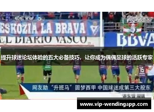 提升球迷论坛体验的五大必备技巧,让你成为偶偶足球的活跃专家 提升球迷论坛体验的五大必备技巧,让你成为偶偶足球的活跃专家