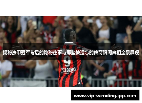 揭秘法甲冠军背后的隐秘往事与那些被遗忘的传奇瞬间真相全景展现